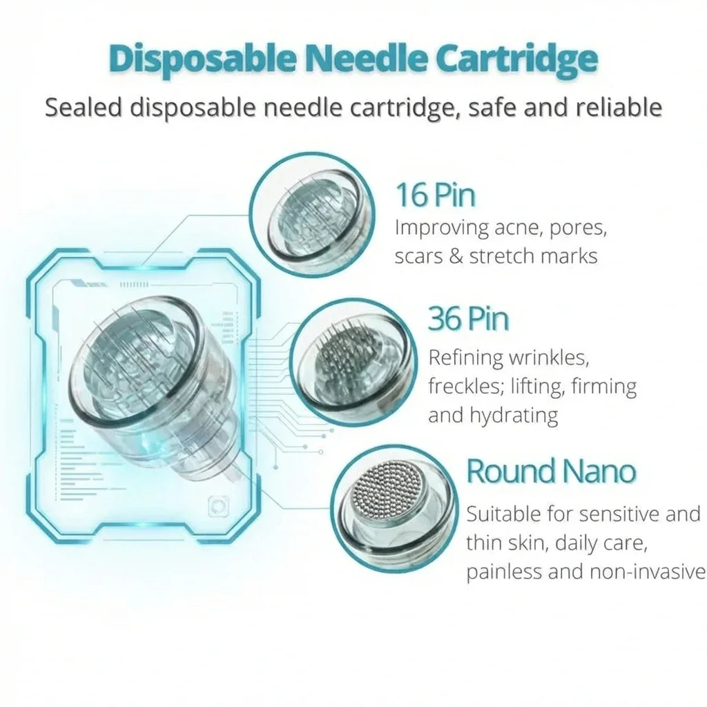 Dr. Pen M8 Microneedling Pen with 12 Cartridges - DrPen SkinCare