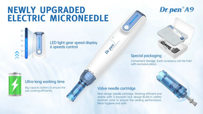 Dr.pen A9 Electric microneedle Rechargeable MTS Beauty Microneedle Device - DrPen SkinCare