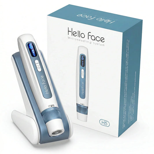 Dr. Pen Hydra Pen H5 Professional Microneedling Pen-Blue White - DrPen SkinCare